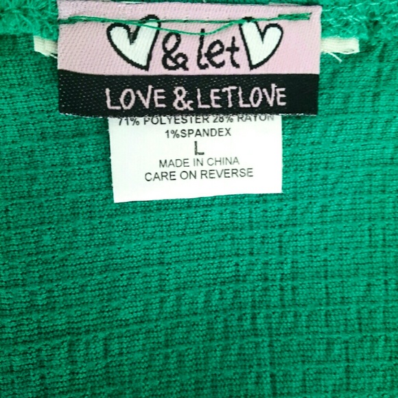 NWOT Love & Let Love bow front sleeveless top - Picture 4 of 6